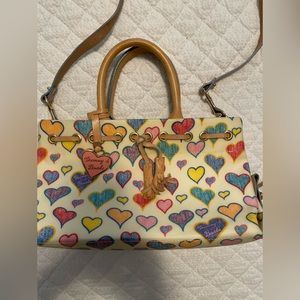 Dooney and bourke hearts purse.
